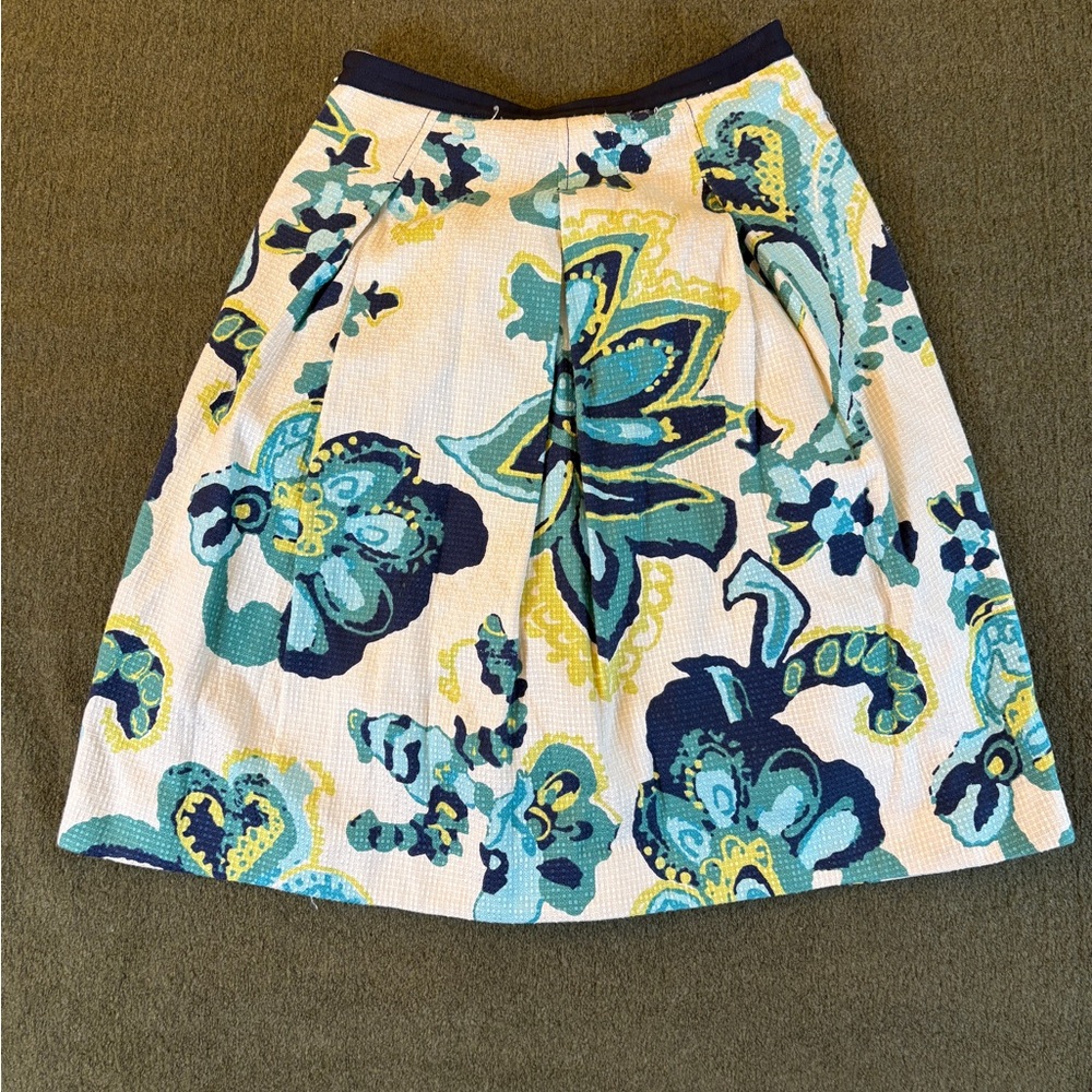 Tory Burch A-line, lined, skirt 2